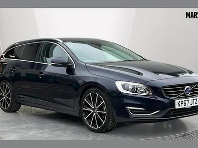 Used Volvo V60 SE Lux 190 HP (139 kW) 2017 Blue Estate