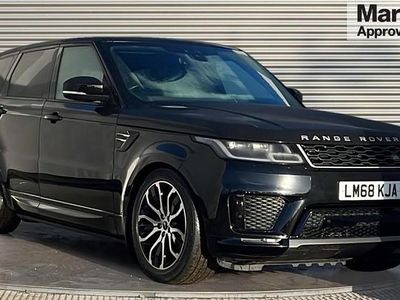 Black Used 2018 Land Rover Range Rover Sport HSE SUV | £29,946 (Good price)