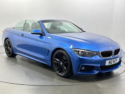 Used BMW 420 M Sport 2018 Blue Cabriolet
