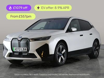 White Used 2022 BMW iX M Sport SUV | £31,435 (Good price)