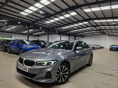 Used BMW 330e Sport Line 292 HP (214 kW) 2022 Grey Sedan