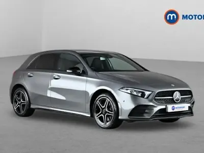 Begagnad Mercedes A250 AMG Line Premium 218 HK (160 kW) 2022 Grå Halvkombi
