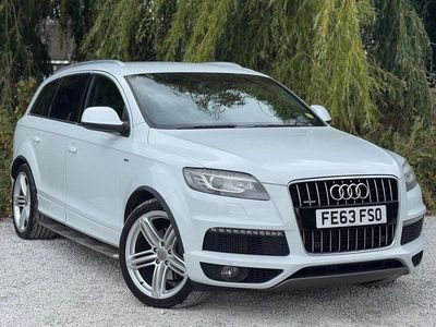 White Used 2013 Audi Q7 S-line plus SUV | £12,145 (Fair price)