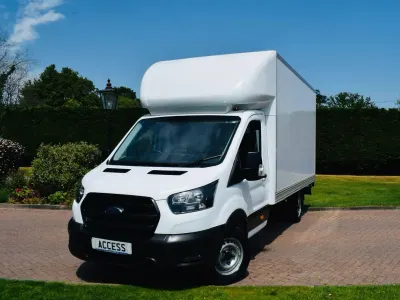 Used Ford Transit 130 HP (95 kW) 2022 White Cabriolet