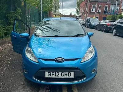 Used Ford Fiesta Zetec 2012 Blue Hatchback