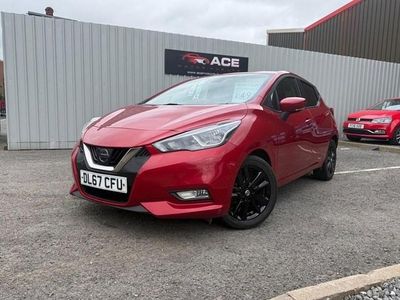 Used Nissan Micra N-Connecta 90 HP (66 kW) 2017 Red Hatchback