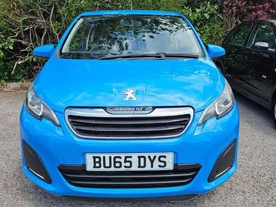 Used Peugeot 108 Active 68 HP (50 kW) 2015 Blue Hatchback