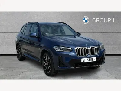 Used BMW X3 M Sport 292 HP (214 kW) 2023 Blue SUV