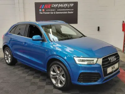 Używany Audi Q3 S-line plus 2016 Niebieski SUV
