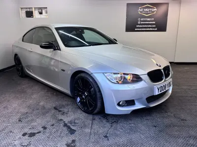 Używany BMW 320 M Sport 2008 Srebrny Coupe