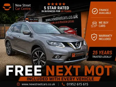 Used Nissan X-Trail Tekna 177 HP (130 kW) 2017 Silver SUV