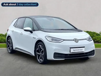 Used VW ID.3 Pro 150 kW (204 HP) 2022 White Hatchback