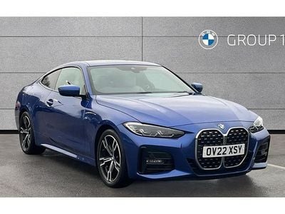 Blue Used 2022 BMW 420 M Sport Coupe | £28,800 (Fair price)