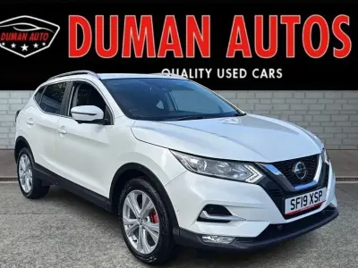 Used Nissan Qashqai N-Connecta 115 HP (84 kW) 2019 White SUV