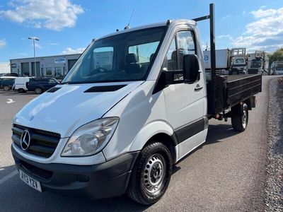 used Mercedes Sprinter 3.5t FLATBED PICK UP TRUCK LOVELY DRIVE NEW MOT NO VAT