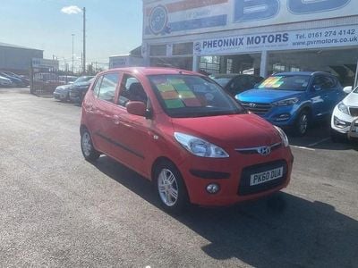 Red Used 2010 Hyundai i10 Comfort Hatchback | £3,795 (Fair price)