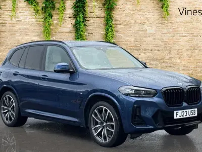 Used BMW X3 M Sport 184 HP (135 kW) 2023 Blue SUV