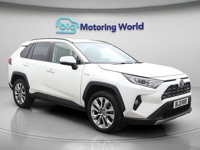 Used Toyota RAV4 Hybrid 218 HP (160 kW) 2021 White SUV