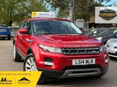 Used Land Rover Range Rover evoque Prestige 190 HP (139 kW) 2013 Red SUV