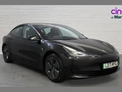 Used Tesla Model 3 Standard Range 208 kW (283 HP) 2021 Black Sedan
