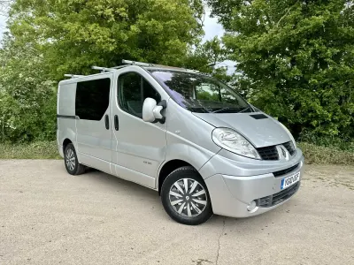 Used Renault Trafic 115 HP (84 kW) 2010 Silver MPV