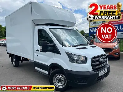 Used Ford Transit S 130 HP (95 kW) 2021 White Cabriolet