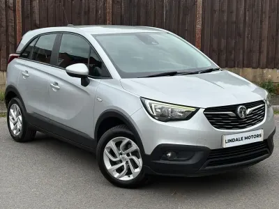 Used Vauxhall Crossland X S 110 HP (80 kW) 2019 Silver SUV