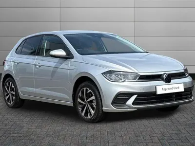 Used VW Polo Match 95 HP (69 kW) 2024 Reflex silver Hatchback
