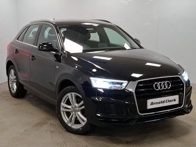 Used Audi Q3 S-Line 150 HP (110 kW) 2017 Black SUV