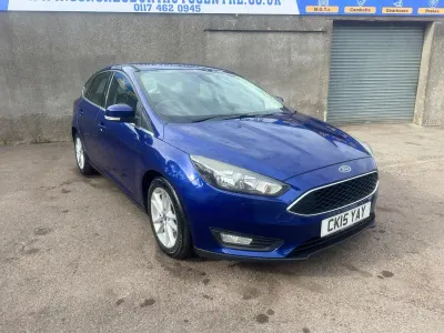 Used Ford Focus Zetec 2015 Blue Hatchback