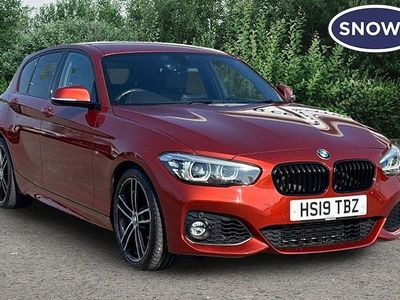Used BMW 118 Efficient Dynamics 136 HP (100 kW) 2019 Orange Hatchback
