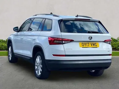 Used Skoda Kodiaq SE 150 HP (110 kW) 2017 White SUV