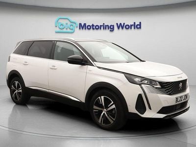 White Used 2022 Peugeot 5008 GT MPV | £21,500 (Good price)