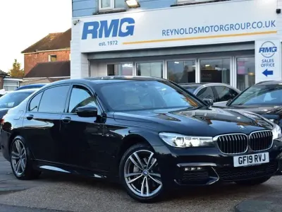 Used BMW 740L M Sport 320 HP (235 kW) 2019 Black Sedan