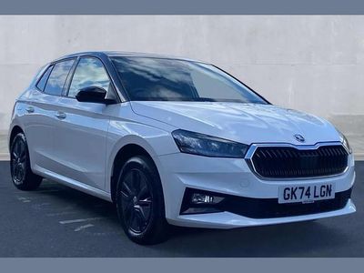 Used Skoda Fabia Colour Edition 116 HP (85 kW) 2024 Candy white black magic pearl effect Hatchback