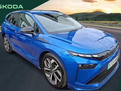 Used Skoda Enyaq iV SportLine 210 kW (286 HP) 2025 Blue SUV