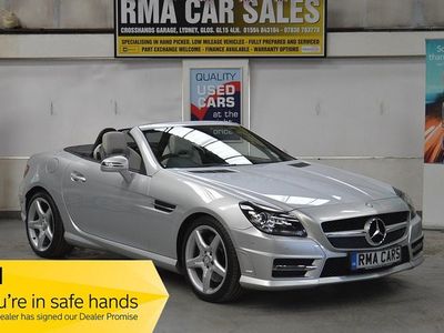 Used Mercedes SLK250 AMG 2014 Silver Cabriolet