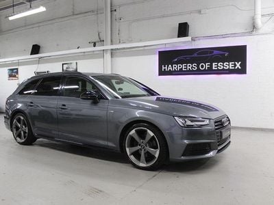 Used Audi A4 Black Edition 190 HP (139 kW) 2018 Grey Estate