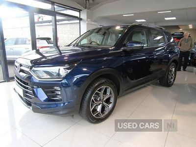 Used KGM Korando 163 HP (119 kW) 2023 Blue Estate