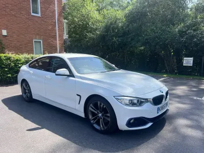 Used BMW 420 Sport Line 2015 White Coupe