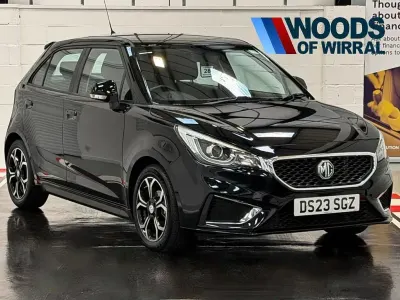 Used MG MG3 Exclusive 106 HP (77 kW) 2023 Black Hatchback