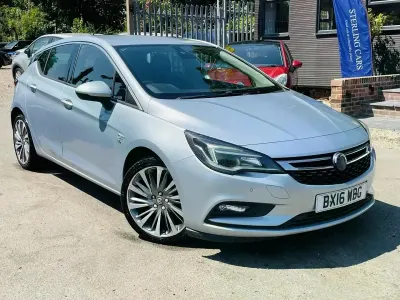 Used Vauxhall Astra Elite 136 HP (100 kW) 2016 Silver Hatchback