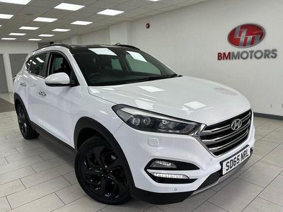 White Used 2015 Hyundai Tucson Premium SE SUV | £8,995 (Fair price)