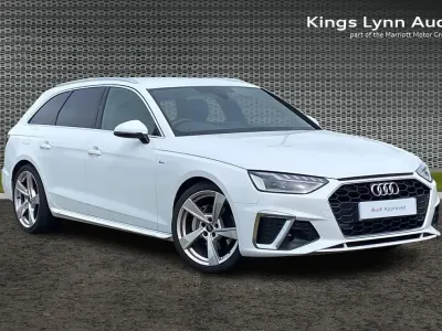 Used Audi A4 S-Line 200 HP (147 kW) 2024 White Estate