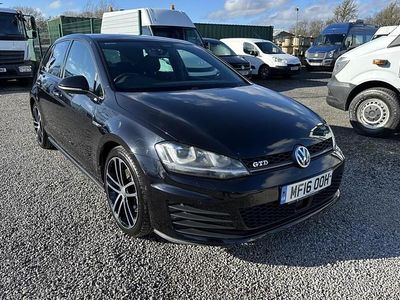 Black Used 2016 VW Golf VII GTD Hatchback | £11,495 (Fair price)