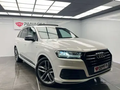 Used Audi Q7 Black Edition 286 HP (210 kW) 2019 White SUV