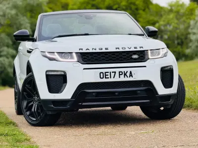 Used Land Rover Range Rover evoque HSE Dynamic 180 HP (132 kW) 2017 White Cabriolet
