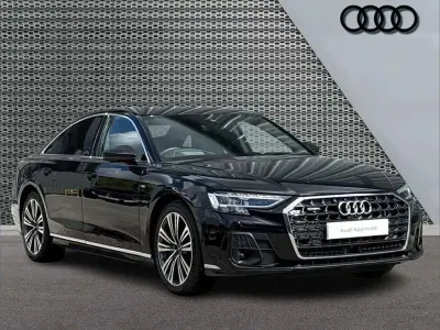 Used Audi A8L S-Line 286 HP (210 kW) 2024 Black Sedan