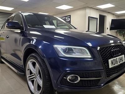 Used Audi Q5 S-line plus 150 HP (110 kW) 2016 Blue SUV