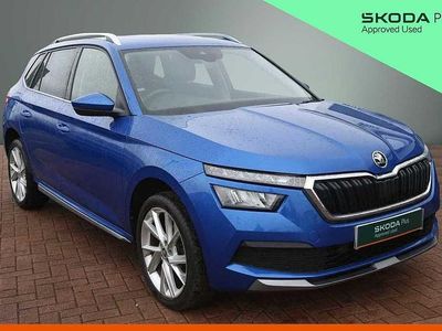 Used Skoda 110 R SE L Executive 81 HP (59 kW) 2022 Race blue metallic Estate